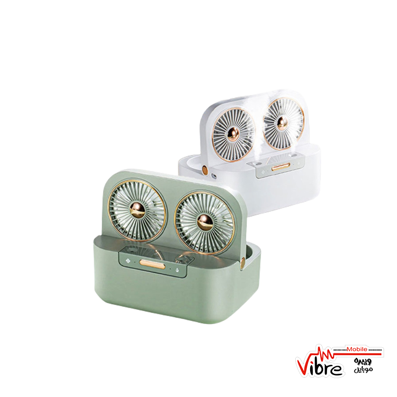 فن و پنکه رومیزی شارژی مدل ZAY-F005