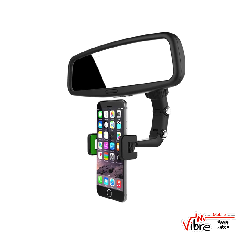 هولدر و نگهدارنده موبایل خودرو مناسب آینه جلو مدل Universal CLIP Cellphone holder
