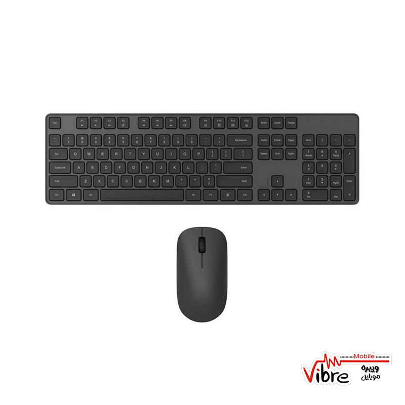 موس و کیبورد شیائومی مدل Xiaomi Mi Wireless Keyboard and Mouse WXJS01YM