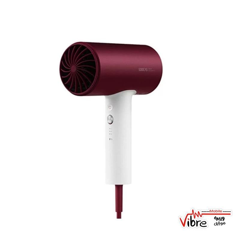 سشوار با تولید یون منفی شیائومی 1800 وات Soocas مدل H3S Soocas Hair Dryer  H3S