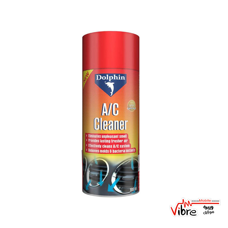اسپری تهویه مطبوع خودرو  دلفین مدل dolphin AC cleaner