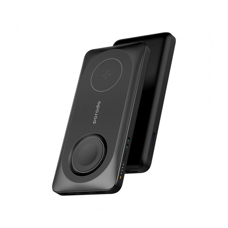 پاوربانک مگ سیف 20 وات 3 کاره پرودو مدل PORODO SUPER SLIM MAGSAFE POWER BANK 10000MAH