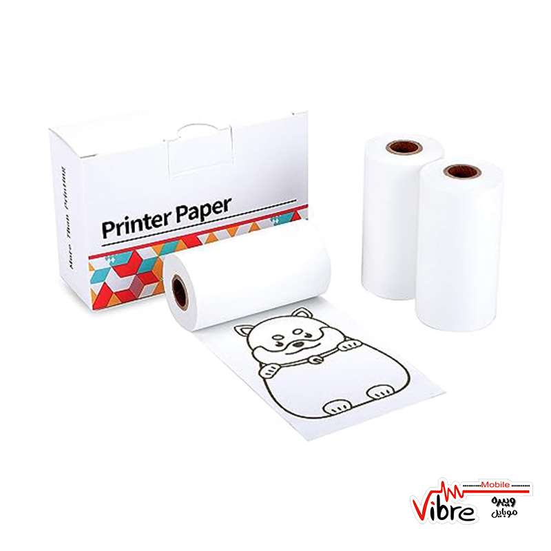 رول  برچسب حرارتی  پرینتر 3 عددی فوممو مدل Phomemo Printer Paper