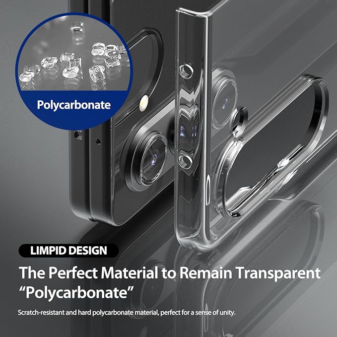 قاب شفاف مگ سیف دار گوشی برای سامسونگ زد فولد 5 مدل Araree Nukin M CLEAR  CASE FOR SAMSUNG Z FOLD5