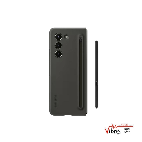 قاب سیلیکونی همراه جای قلم اصلی سامسونگ زد فولد 5 مدل Samsung Slim S Pen Case For  Galaxy Z Fold 5