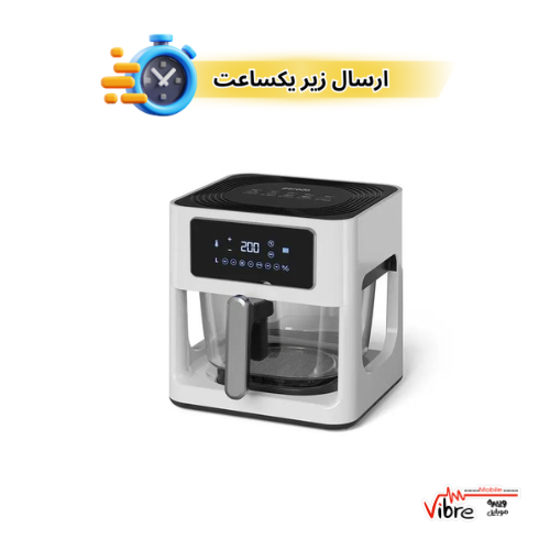 سرخ کن هواپز پرودو مدل Porodo Lifestyle 5 L Capacity Full Glass Pot Air Fryer