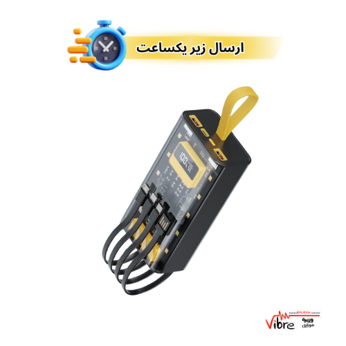 پاور بانک 20000 میلی‌آمپر ساعت Green Lion مدل Transparent Pro