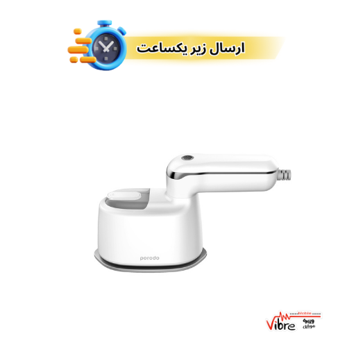اتو بخار دستی 1100 واتی پرودو مدل Porodo Lifestyle Mini Steam Iron 1100LMSIRH-WH - White