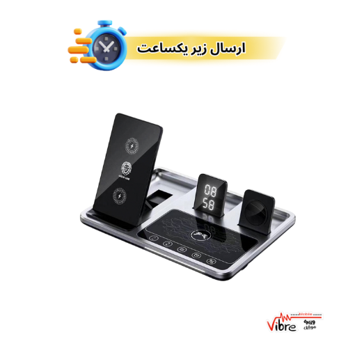 شارژر رومیزی گرین لاین مدل Wireless-Ch station 4 in 1