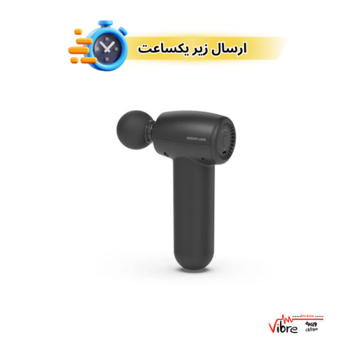 ماساژور تفنگی گرین لاین مدل Green Lion Prime Massage Gun GN7IN1MGUNBK