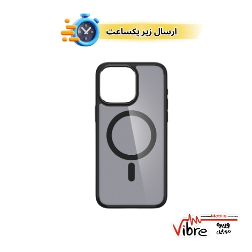 قاب شفاف  مگ سیف آیفون 15 پرو مکس مدل  Spigen Apple iphone 15 Pro Max Magsafe