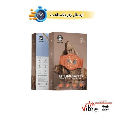 ساعت هوشمندجی اسپرتس گرین مدل G-Sports Smart Watch Green Lion