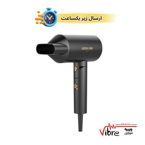 سشوار تاشو 1600 وات گرین مدل Green Lion Foldable Hair Dryer 1600W