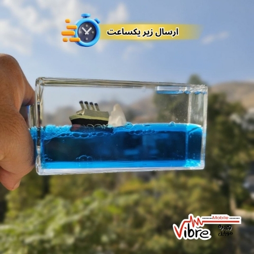 دکوراتیو بطری کشتی شناور مدل K1 اورجینال