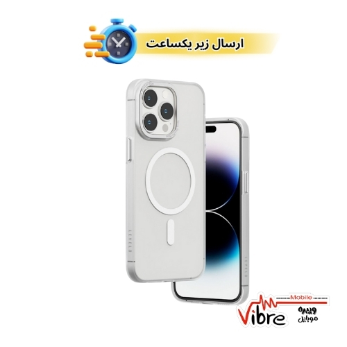قاب سیلیکونی مات  مگ سیفی آیفون ۱۴ پرومکس مدل  Levelo Glory MagSafe Matte Case