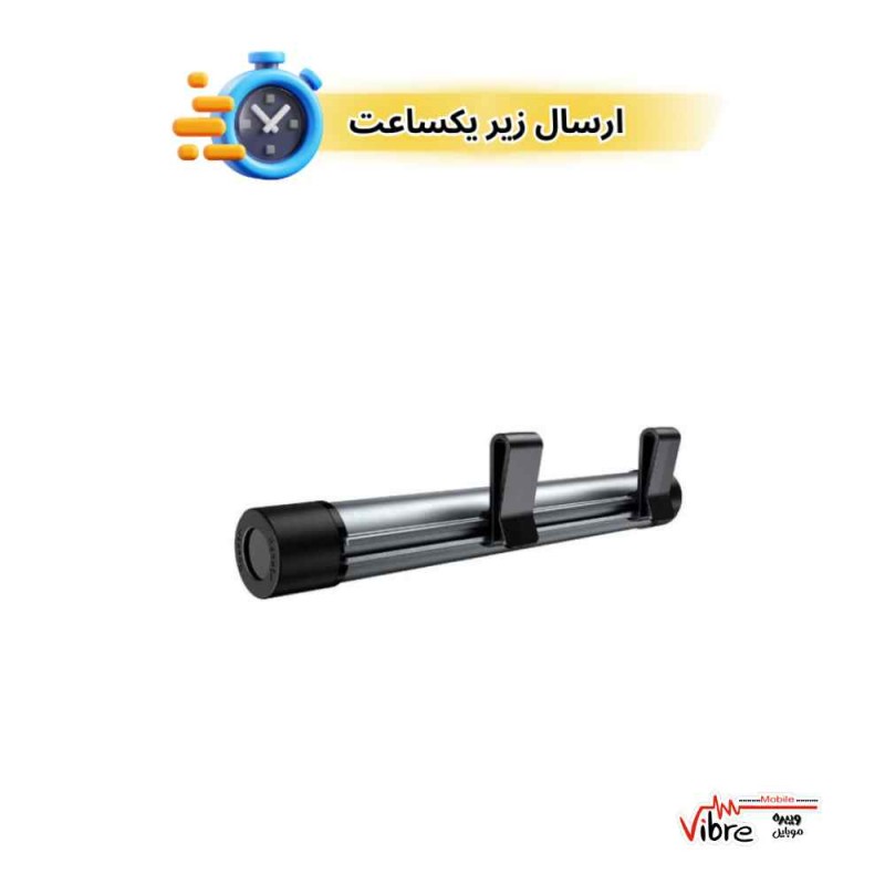 گیره و رول کیسه زباله مخصوص خودرو برند بیسوس همراه دو بسته رول اضافی پک 40 عددی Baseus Car Backseat Trash Bag CRLJD-C01