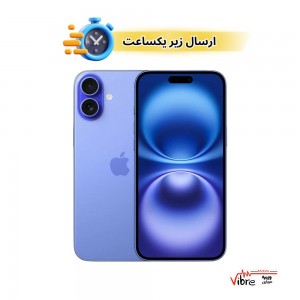 گوشی موبایل اپل مدل iPhone 16 دو سیم کارت ظرفیت 128 گیگابایت و رم 6 گیگابایت