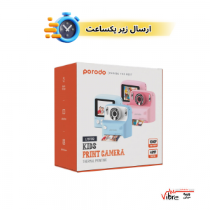 دوربین چاپ فوری پرودو مخصوص کودکان  Porodo Kids Print Camera