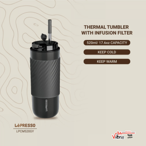 خرید ماگ و فلاسک به همراه فیلتر دمنوش لپرسو Lepresso Thermal Tumbler With Infusion Filter