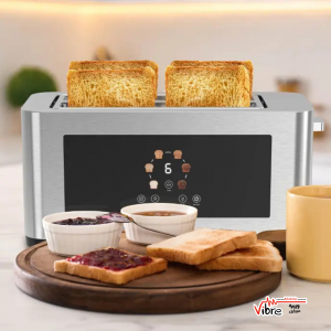 خرید تستر نان پرودو مدل Porodo Lifestyle 4-Slice Digital Pop Up Toaster 850W - Silver