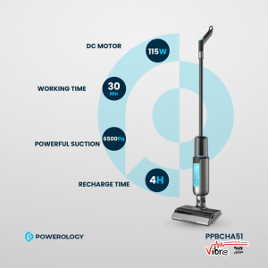 Powerology Dual Design - Cordless Vacuum & Mop