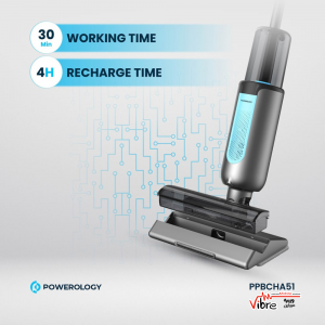 جارو پاورولوژیPowerology Dual Design - Cordless Vacuum & Mop