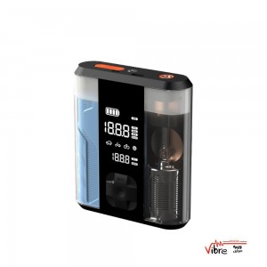 جامپ استارتر پاورلوژی مدل JS8800 با کمپرسور باد و ظرفیت 8800mAh