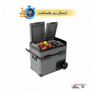 یخچال و فریزر هوشمند پاورلوژی مدل FF55 با دو محفظه مستقل و ظرفیت 55 لیتر