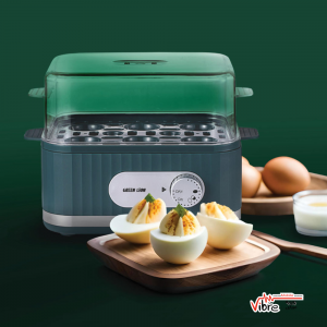 تخم مرغ پز هوشمند گرین لاین مدل Green Lion Smart Egg Cooker - Green