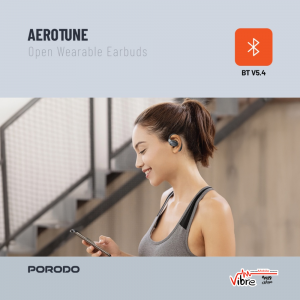 هندزفری دور گوشی بی‌سیم پرودو مدل Porodo Soundtec Aero Tune Open Wearable Earbuds