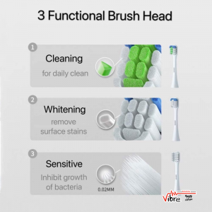 مسواک برقی هوشمند هوآوی مدل Lebooo Electric Sonic Toothbrush Star Diamond با فناوری صوتی و اتصال به اپلیکیشن