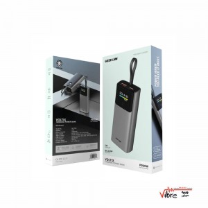 پاوربانک گرین لاین مدل Green Lion Voltix 10000mAh با شارژ سریع 20 PD و طراحی کامپکت