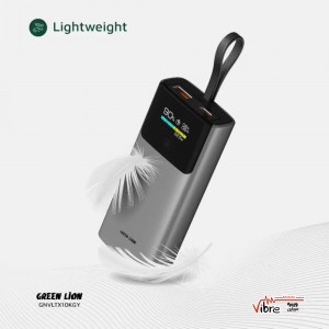 پاوربانک گرین لاین مدل Green Lion Voltix 10000mAh با شارژ سریع 20 PD و طراحی کامپکت
