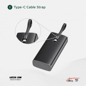 پاوربانک گرین لاین مدل Green Lion Voltix 10000mAh با شارژ سریع 20 PD و طراحی کامپکت