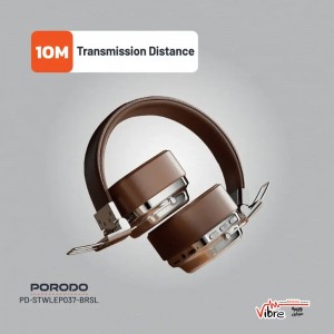 هدفون بی‌ سیم پرودو مدل Porodo Soundtec Vintage Wireless ENC Headphone