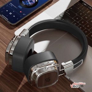 هدفون بی‌ سیم پرودو مدل Porodo Soundtec Vintage Wireless ENC Headphone