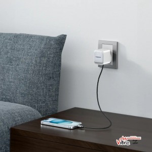 شارژ جمع‌ شونده پاورلوژی مدل  Powerology Single Output | Retractable GaN Charger