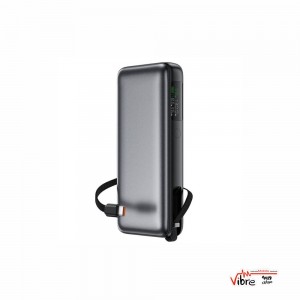 پاوربانک 20000 ایس فست ACEFAST M22 PD130W GaN Fast Charger توان 130 وات همراه با کابل متصل