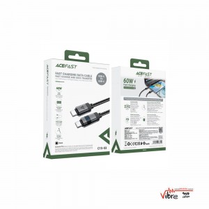 کابل Type-C به Type-C ایس فست 60 وات مدل ACEFAST C15-03 60W USB-C to USB-C