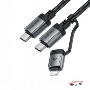 کابل شارژ و انتقال داده مدل Charging Data Cable C20-01 USB-C to Lightning / USB-C
