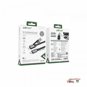 کابل شارژ و انتقال داده مدل Charging Data Cable C20-01 USB-C to Lightning / USB-C
