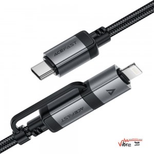 کابل شارژ و انتقال داده مدل Charging Data Cable C20-01 USB-C to Lightning / USB-C