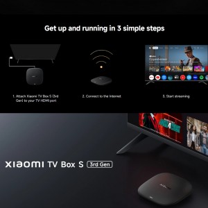 اندروید باکس شیائومی Xiaomi Mi Box S (3rd Gen) 4K MDZ-32-AA - گلوبال