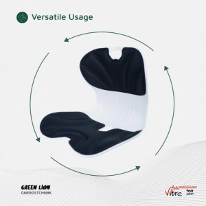 کوسن صندلی گرین لاین مدل Green Lion Ergo Seat Cushion - Black