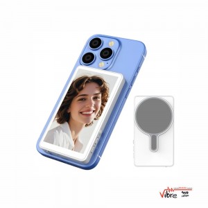مانیتور سلفی بی‌سیم مدل Magnetic Selfie Screen GunMetall