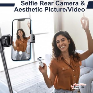 مانیتور سلفی بی‌سیم مدل Magnetic Selfie Screen GunMetall