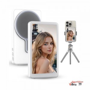 مانیتور سلفی بی‌سیم مدل Magnetic Selfie Screen GunMetall