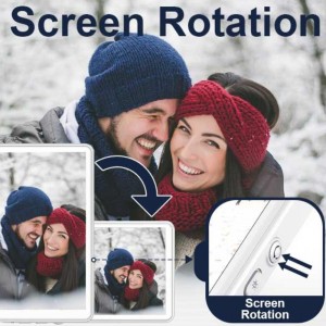 مانیتور سلفی بی‌سیم مدل Magnetic Selfie Screen GunMetall