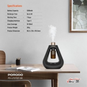 دستگاه بخور بدون آب پورودو لایف‌استایل مدل Aroma Sphere