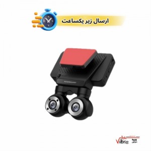 دوربین ثبت وقایع خودرو دو دوربین پاورولوژی مدل Powerology Dual Lens Dash Camera